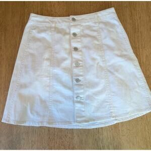 mossimo supply co Short Skirt Size 6 Button Front Y2K Inspired